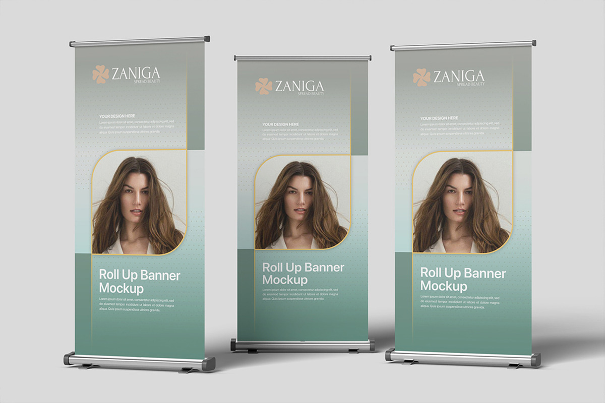 Realistic Roll Up Banner Mockup PSD, an Advertising Mockup by MA-KING_ART (Photo 5 of 5)