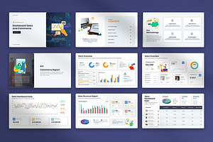Dashboard Sales & Commerce Keynote