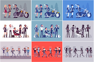 Lifestyle Illustrations Bundle Vol.6