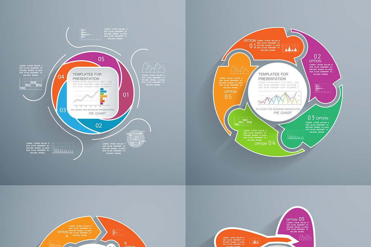 Set of infographics, a Graphic by Mechik (Photo 13 of 19)