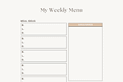 Household Planner, a Stationery Template by Brand Your Biz Co. (Thumbnail 7 of 11)