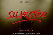 Silvester, a Blackletter Font by AMINMARIO (Thumbnail 1 of 8)