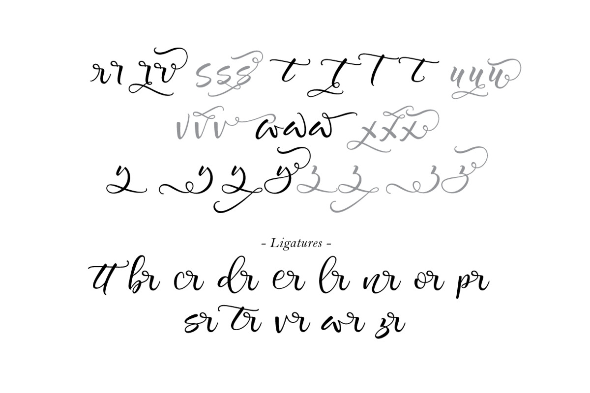 Legacy Typeface preview 7