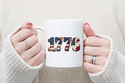 Distressed 1776 American Flag PNG, an Illustration by Designking (Thumbnail 2 of 4)