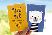 Baby posters and cards with animals, an Animal Illustration by Paper Cards (Thumbnail 4 of 5)