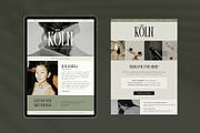 Skin Care Brand Email Canva, an Email Template by Amaré Creative (Thumbnail 4 of 6)