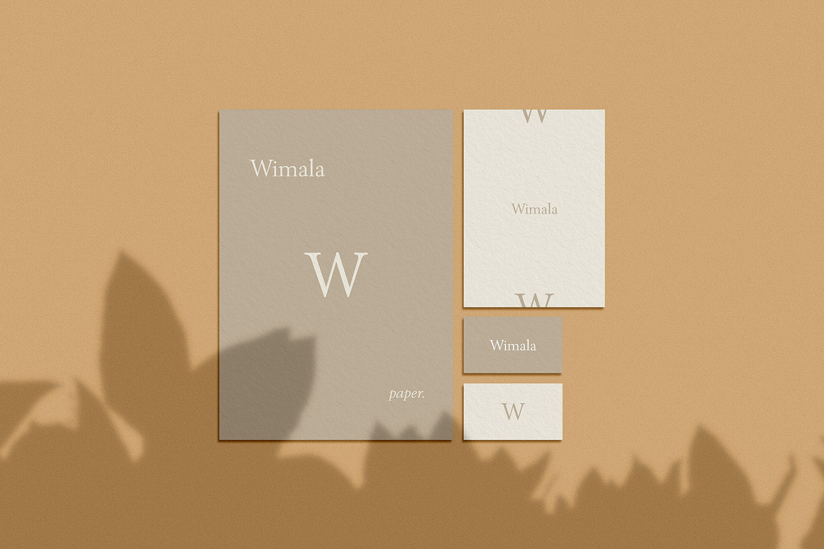 Wimala - Stationary Mockup, a Product Mockup by bolpent (Photo 4 of 9)