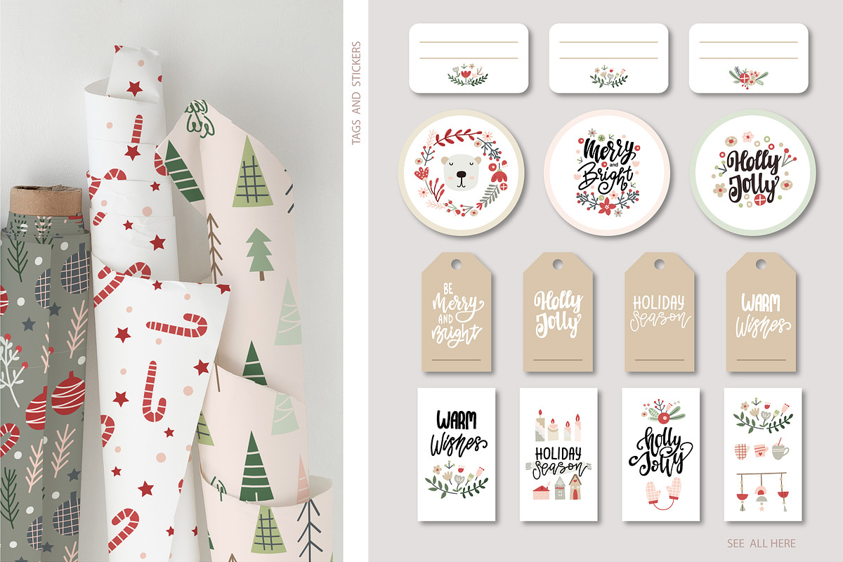 Christmas Creator Pack, an Animal Illustration by DearLetters (Photo 13 of 17)