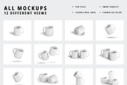 Coffee Mug Mockups, a Product Mockup by Graphicsfuel (Thumbnail 16 of 16)