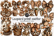 Leopard print easter clipart, an Illustration by Designworld (Thumbnail 1 of 10)
