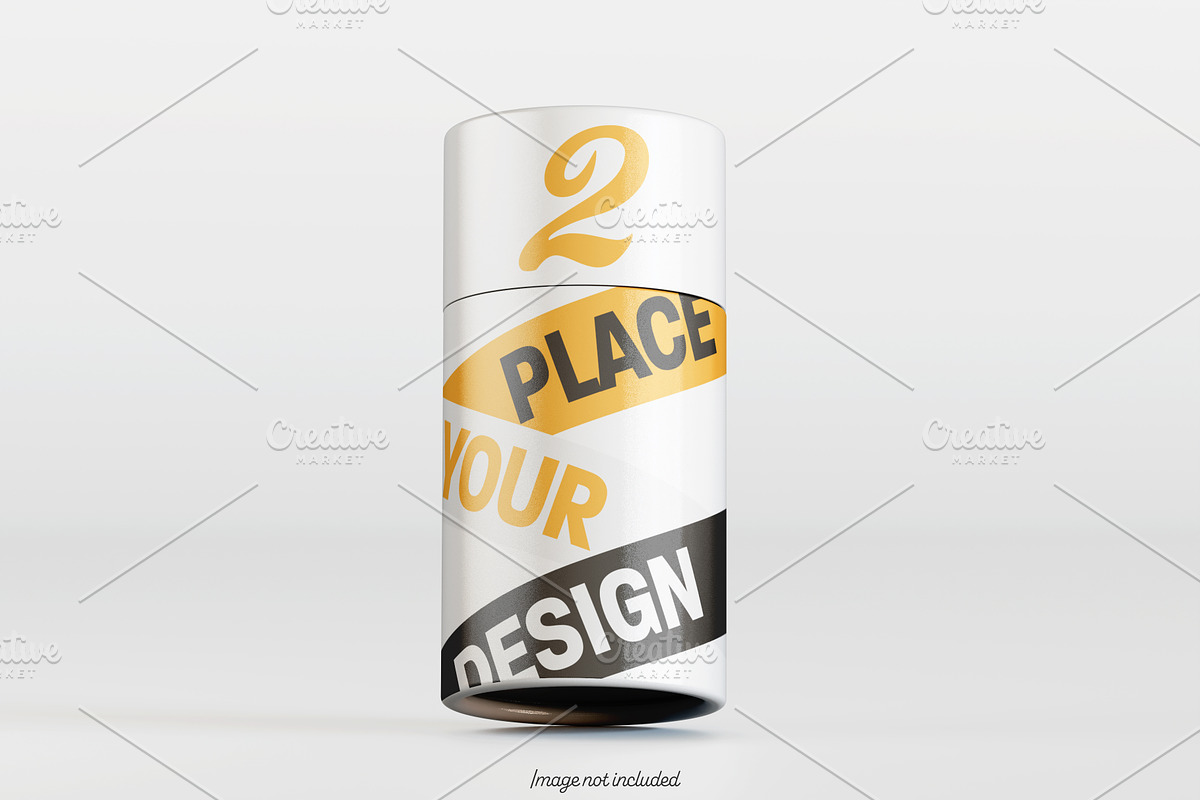 Paper tube mockup bundles V1, a Packaging Mockup by Ambo Ampeng (Photo 5 of 26)