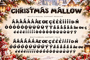 Christmas Mallow, a Blackletter Font by Yoga Letter (Thumbnail 9 of 9)