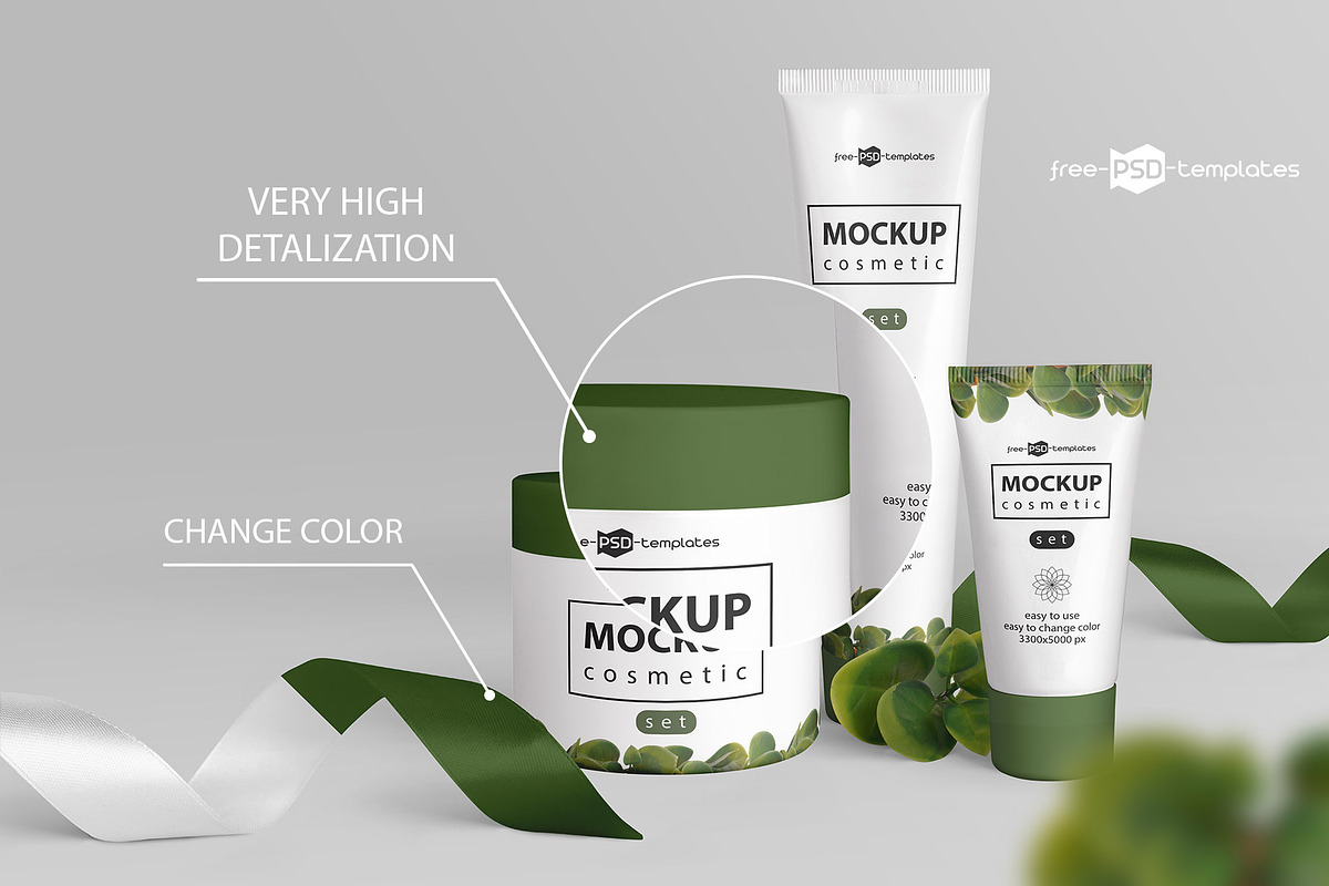 Cosmetic Mockup Set, a Product Mockup by Free-PSD-Templates (Photo 5 of 5)