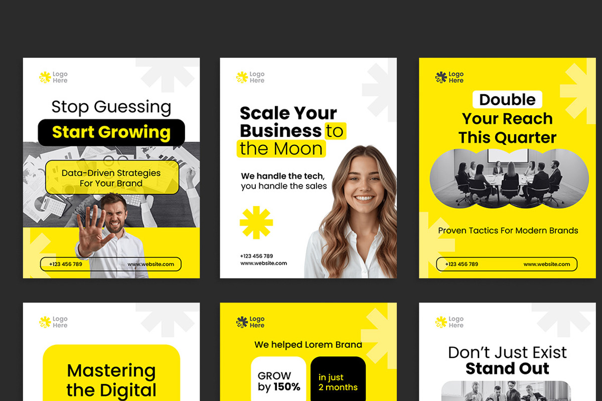 Clean Digital Agency - Social Media, a Social Media Template by Jiwstudio (Photo 4 of 5)