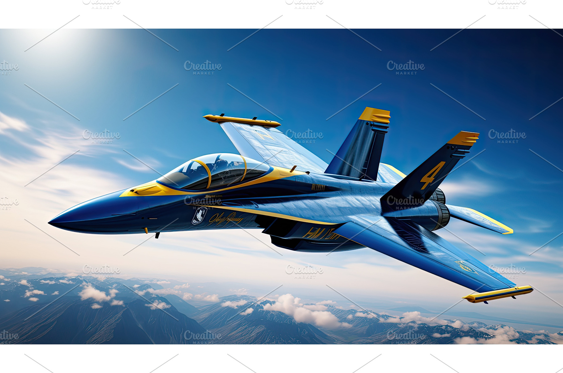 aircraft navy jet ai generated, a Technology Photo by pikepicture