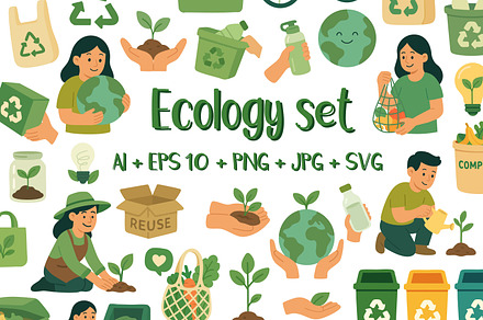 Eco Friendly Doodle Set