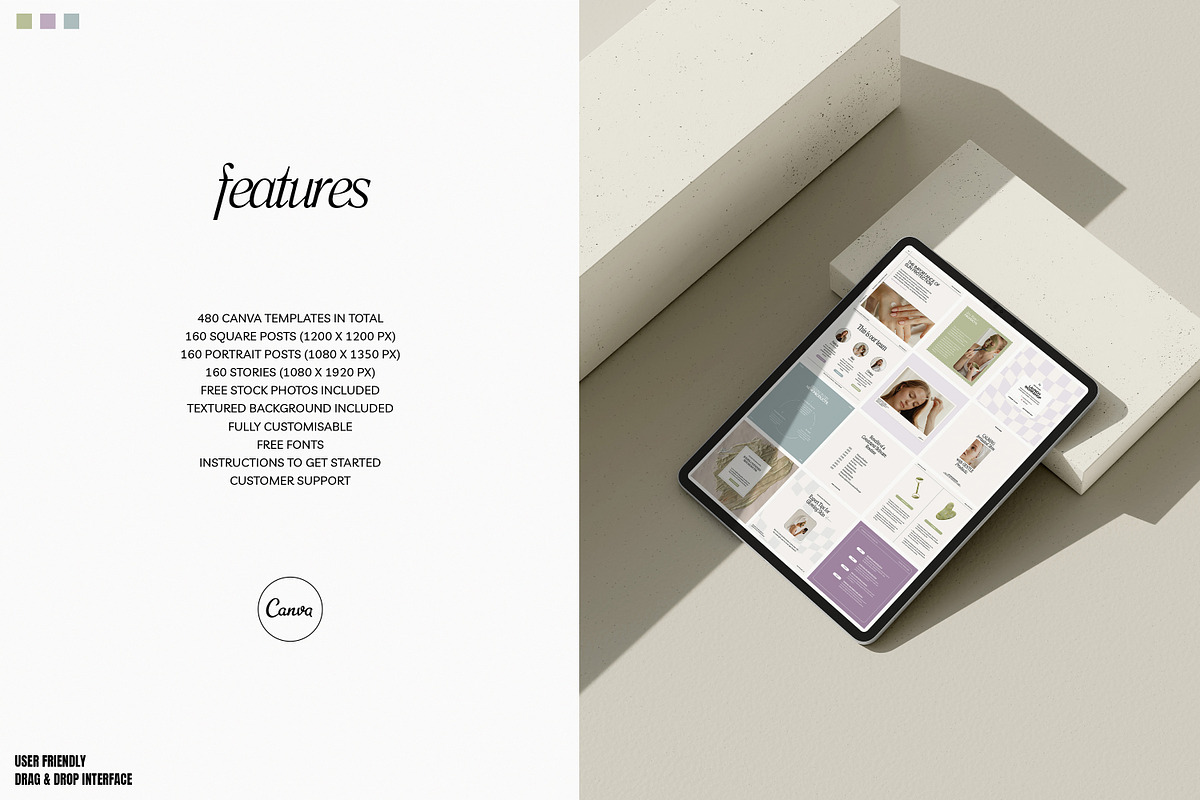 Beauty - Entire Instagram Collection, a Social Media Template by Wildnun Studio (Photo 2 of 52)