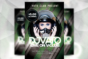 Grunge Club - Flyer Template
