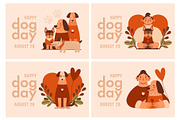 National Dog Day. Adopt a dog!, an Animal Illustration by Renberrry.Store (Thumbnail 9 of 12)