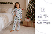 Christmas Pajama Clothing Mockup, a Shirt Mockup by Mie Mockup Studio (Thumbnail 3 of 7)