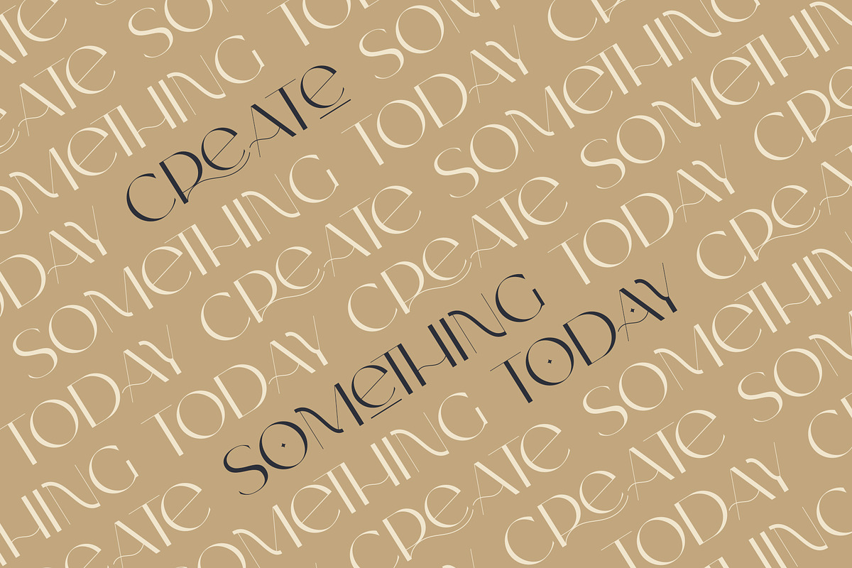 Cameron | Modern Sans Serif Font, a Sans Serif Font by Kandella's Art (Photo 16 of 17)