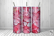 Pink Abstract Painted Flowers Papers, a Pattern Graphic by Creative Store (Thumbnail 2 of 5)
