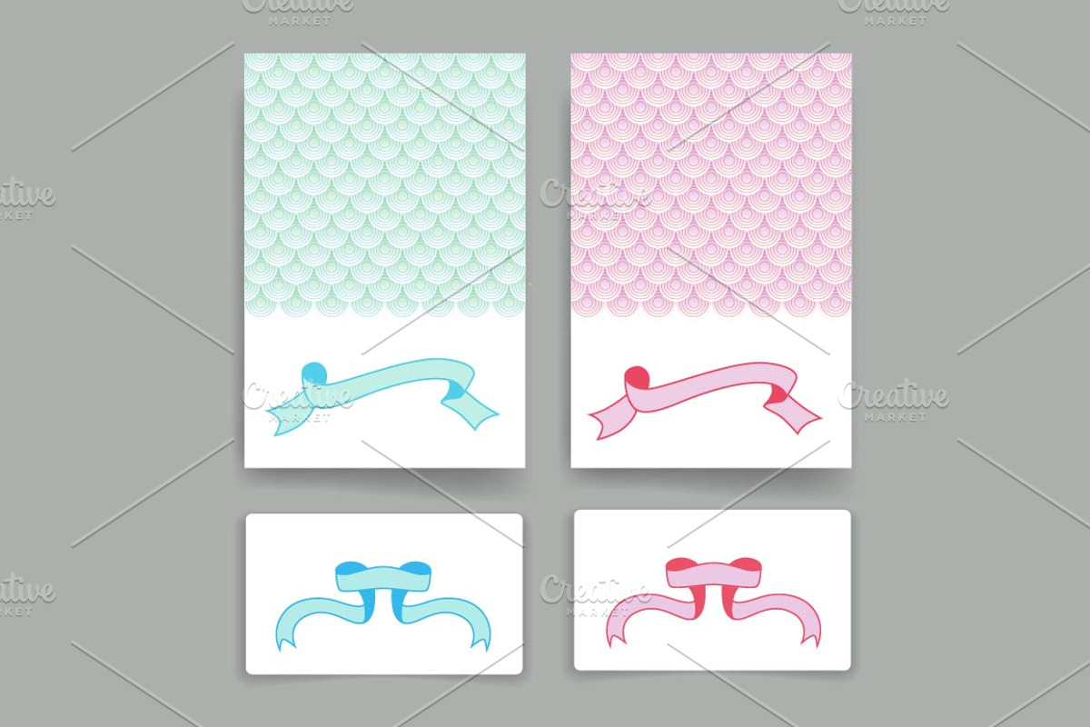 Baby shower invitation card., an Invitation Template by DikayaMiau (Photo 4 of 4)