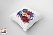 Watercolor 4th of July Clipart, an Object Graphic by Negarin Digital Art (Thumbnail 8 of 11)