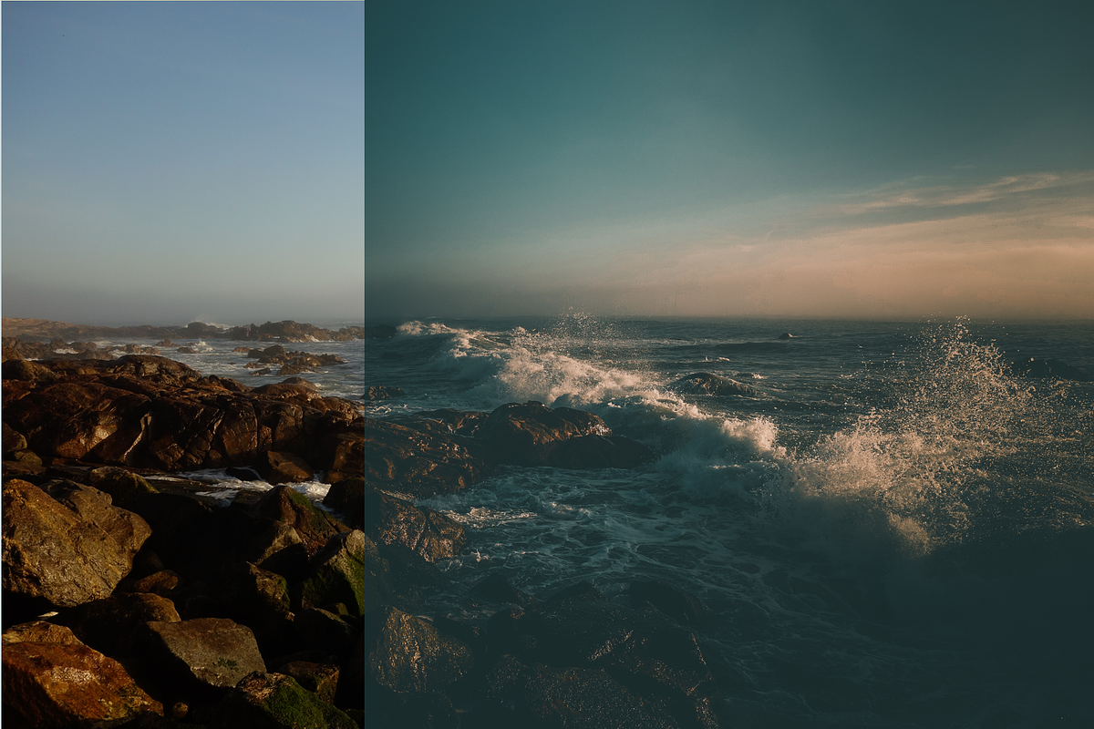 Deepy Moody Teal Lightroom preset preview 4