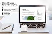Minimal Proposal PowerPoint Template, a Presentation Template by SmmrDesign (Thumbnail 1 of 8)