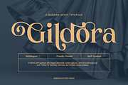 Gildora - Modern Elegant Stylish, a Serif Font by Qweera Studio (Thumbnail 1 of 12)