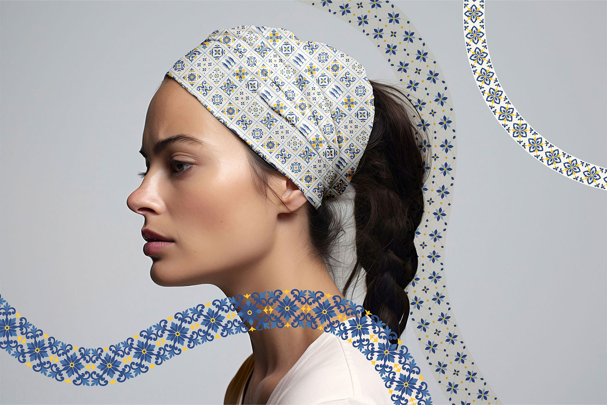 Azulejo Portugal | Tiles & Patterns, an Object Graphic by KetteCreate (Photo 10 of 16)
