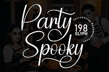 Party Spooky | Script Font