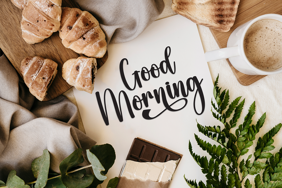 Mountain Vacation | Script Font, a Handwritten Font by Scratchones (Photo 5 of 9)