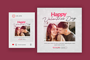 Valentine's Day Instagram Bundle, a Social Media Template by Saman Osama (Thumbnail 2 of 5)