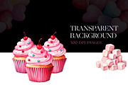 Watercolor Candy Clipart, Sweets, a Food Illustration by BrushstrokeArtGB (Thumbnail 5 of 9)