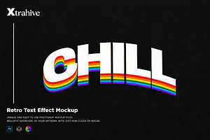 Layer of Different Color Text effect, a Layer Style Add-On by Xtrahive