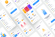 Finco - Money Management App, an App Template by Pixency (Thumbnail 5 of 6)