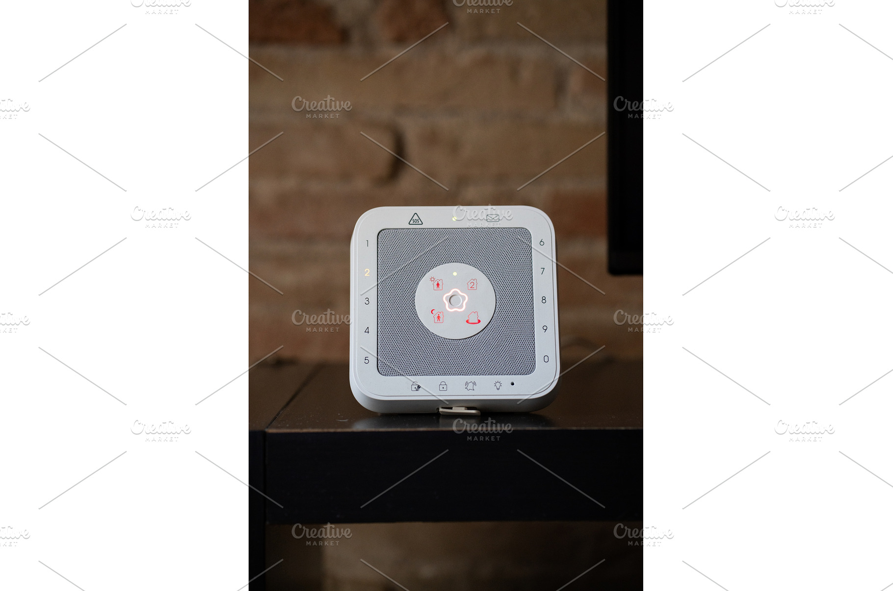 Smart home security hub integrating, a Technology Photo by volodymyrshtun13795