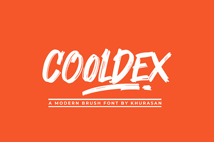 Cooldex, a Handwritten Font by khurasan