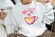 Whimsical Hand-drawn Tea Party Clipa, an Illustration by Sublimation Artist (Thumbnail 4 of 6)