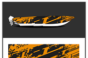 Dynamic Boat Wrap Design, an Object Illustration by CarWrap design (Thumbnail 3 of 3)