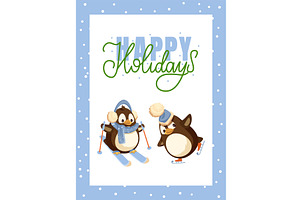 Happy Holiday Christmas Greeting