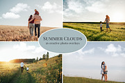 Summer Clouds photo overlays, an Object Graphic by BrownLeopard (Thumbnail 1 of 5)