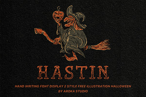 Hastin Font - Free Illustration