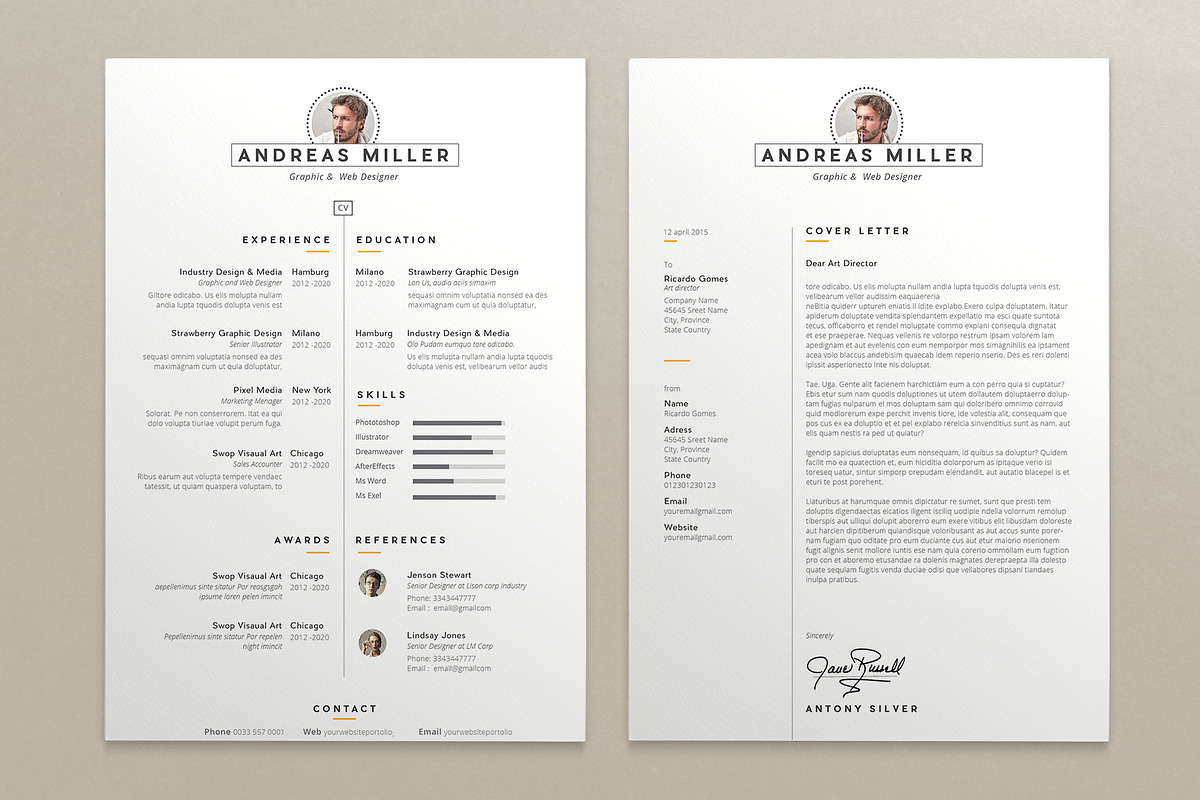 Best Resume, a Resume Template by sz81 (Photo 2 of 5)
