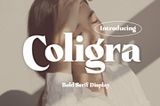 Coligra, a Serif Font by Gatype (Thumbnail 1 of 8)