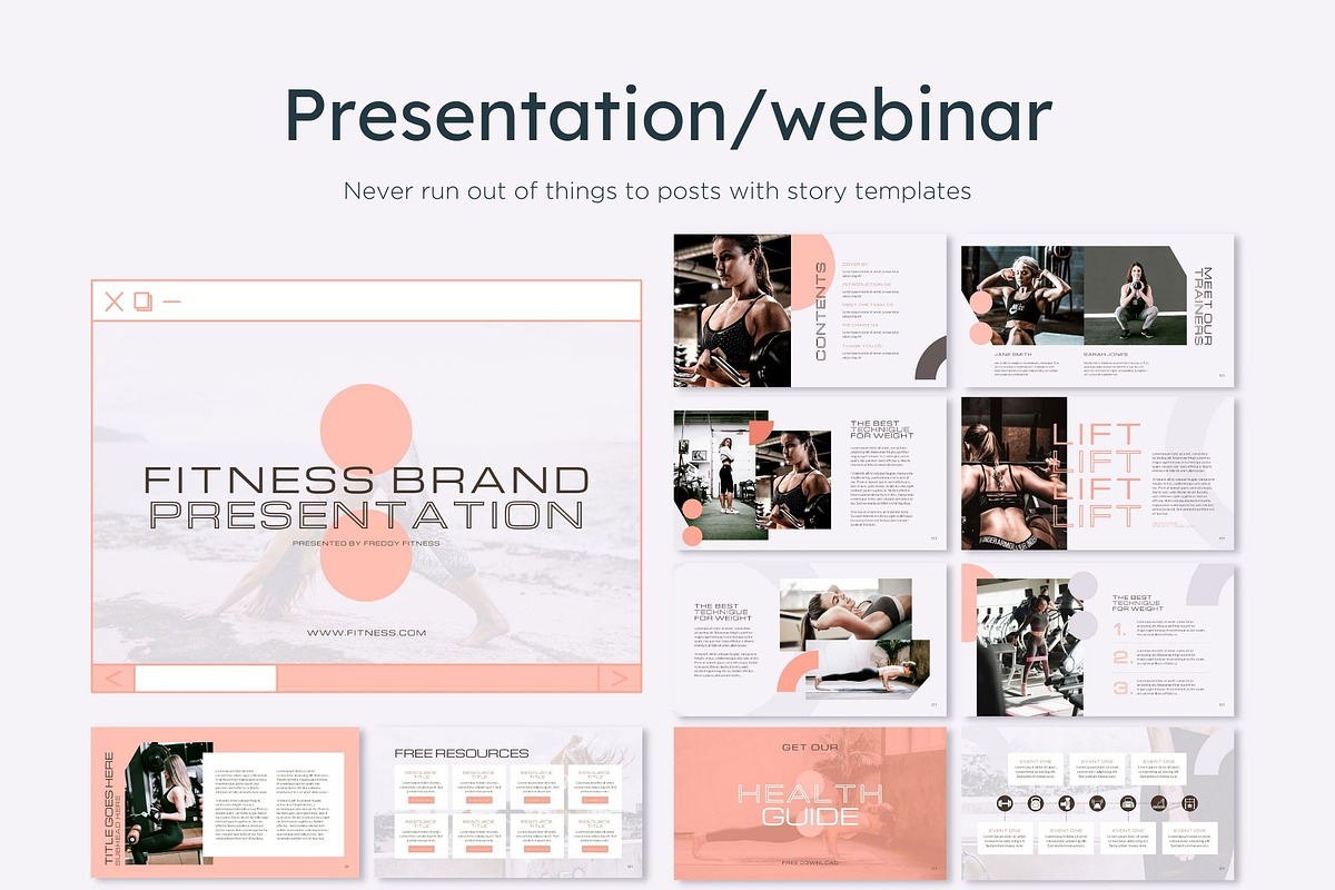 Fitness Complete Brand and Marketing, a Social Media Template by Cultive Creative (Photo 8 of 11)