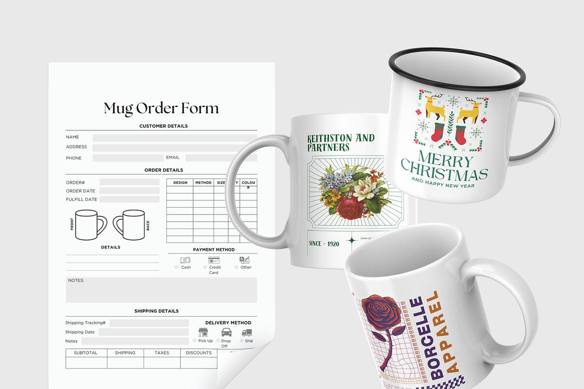 Small Business Order Forms Bundle preview 8