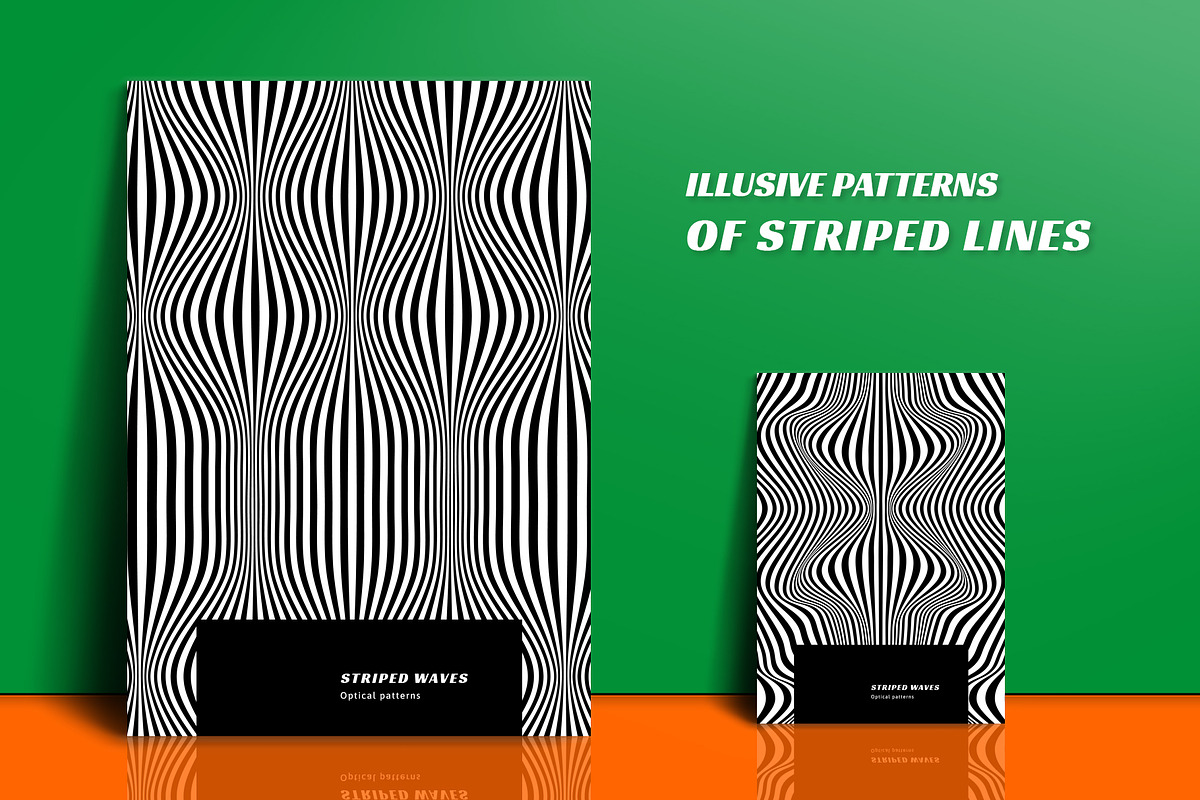 Striped waves, a Pattern Graphic by divin (Photo 11 of 15)